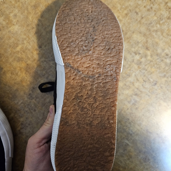 Superga Cotu Classic Sneakers Platform Cotron Canvas Black and White - Picture 10 of 11